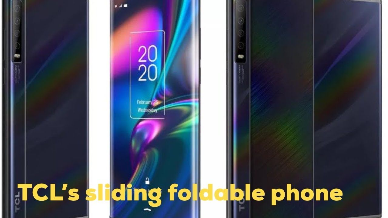 TCL&rsquo;s sliding foldable phone