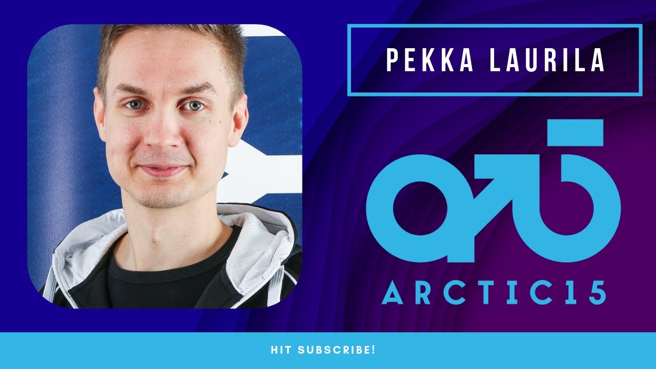 Pekka Laurila - Co-Founder of Iceye 🛰️- Keynote at Arctic15 2018, Helsinki, Finland