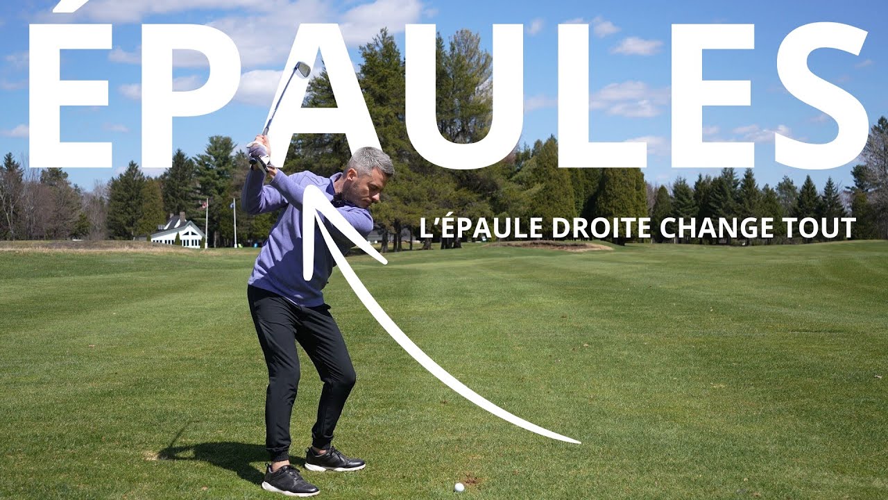 Utilisez votre épaule droite comme ça!!!