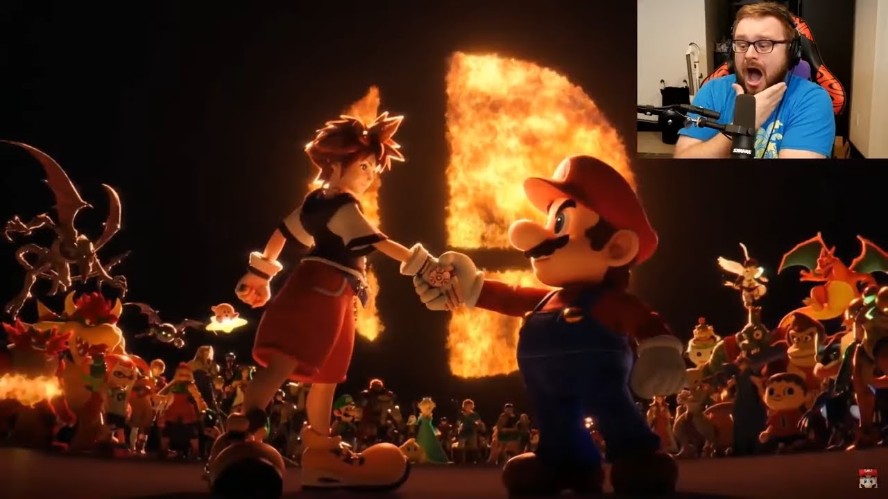 Streamers Reactions To Sora Finally in Super Smash Bros Ultimate