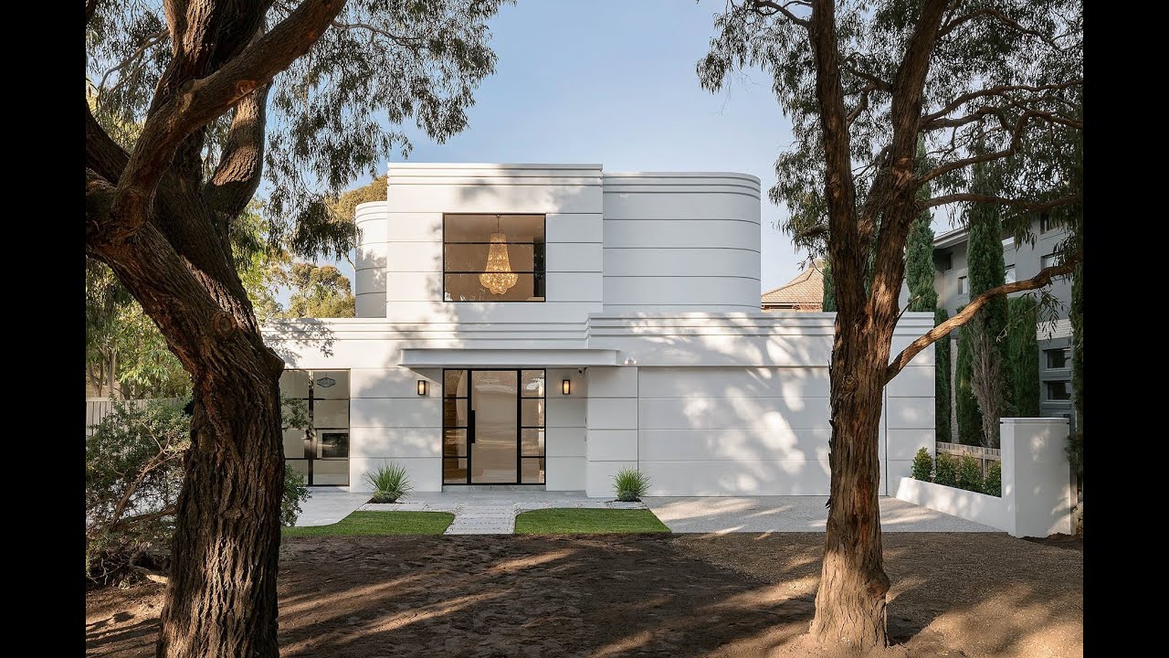 AWARD WINNER 2023 - Custom Built Home | Open Homes Australia | Black Rock Art Deco Home