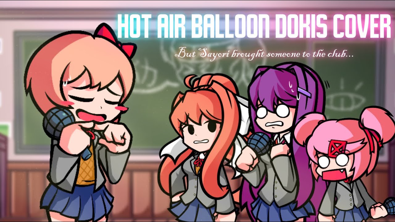 HOT AIR BALLOON BUT DOKIS SING... with a twist | OC COVER [PLOT]