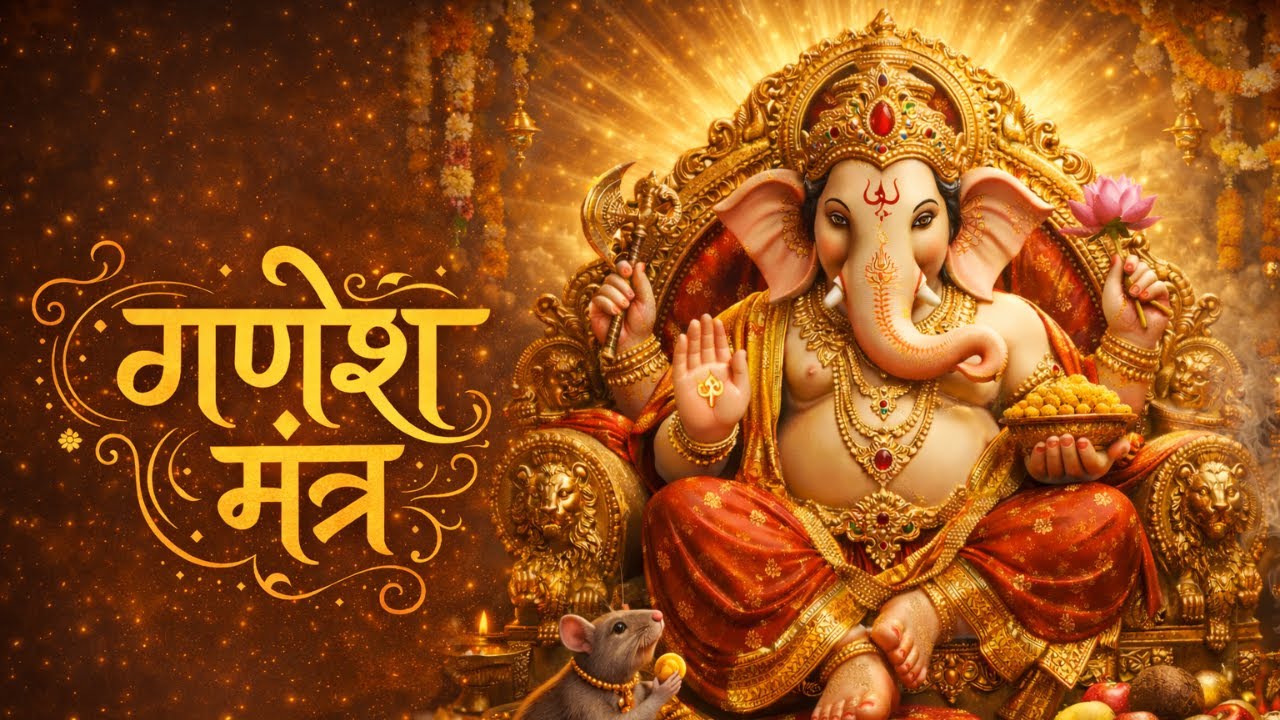 ॐ गं गणपतये नमो नमः | श्री सिद्धिविनायक | Obstacles Removal Mantra