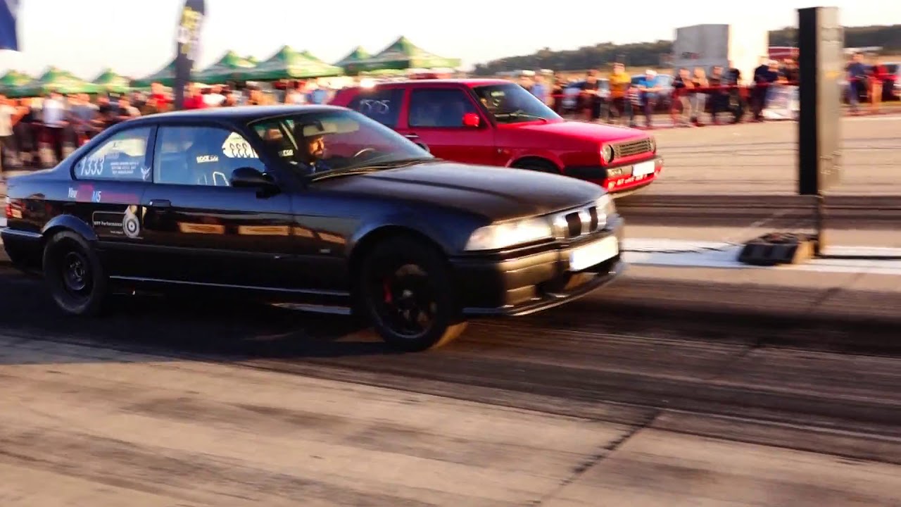 BMW E36 M50 N/A  (WPP Team) vs VW GOLF 2 VR6 TURBO 400HP