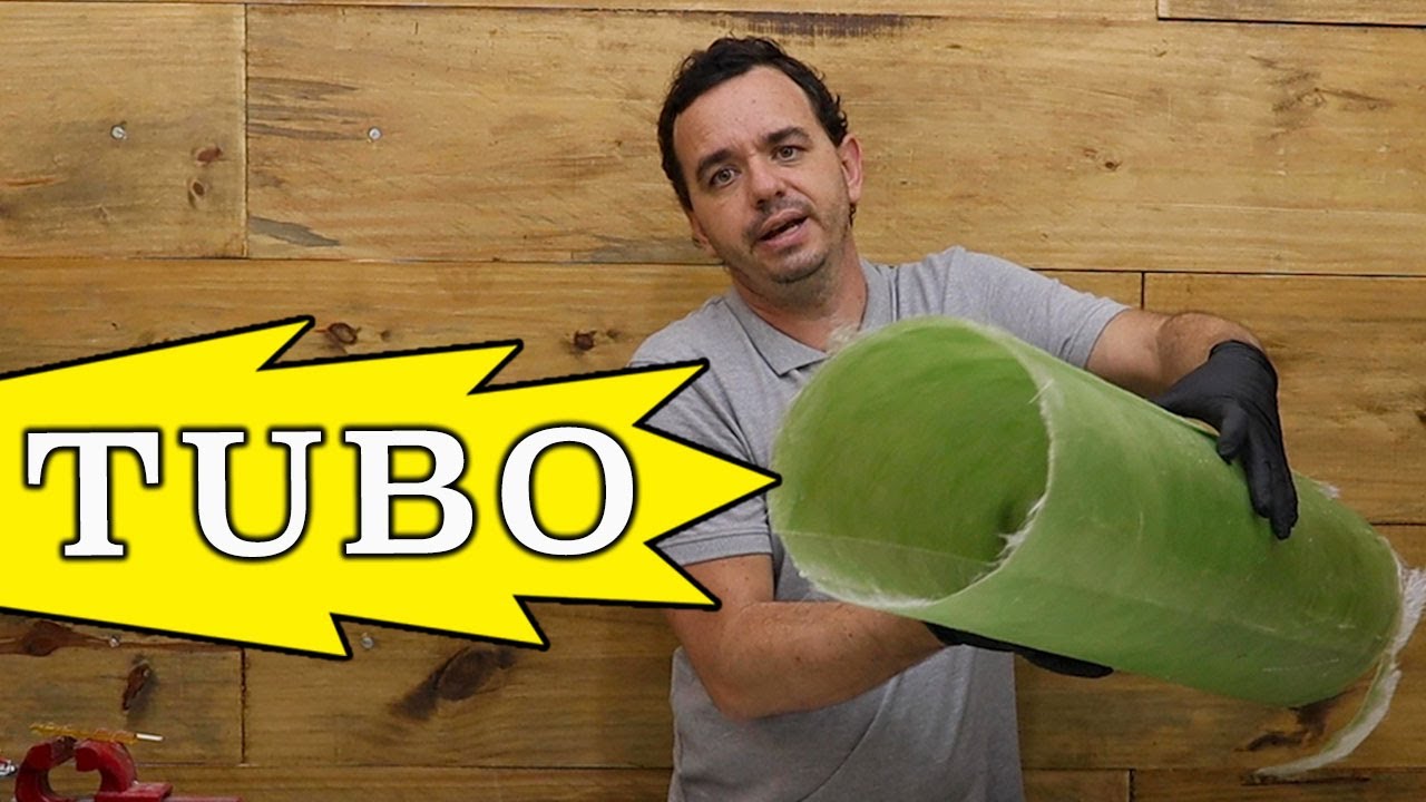 🔥 Como Construir Tubo de Fibra de Vidro   👉 ( Passo a Passo ) Com Dicas