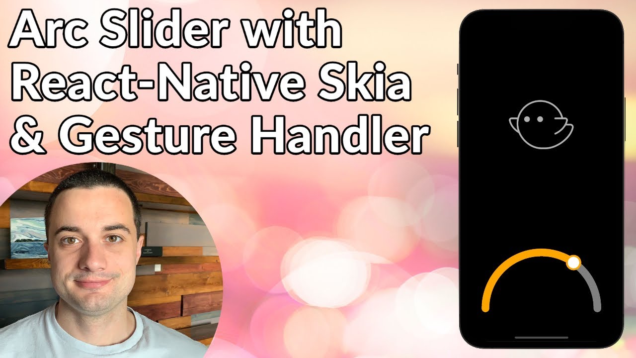 Arc Slider с Expo, React-Native Skia, ReAnimated и обработчиком жестов
