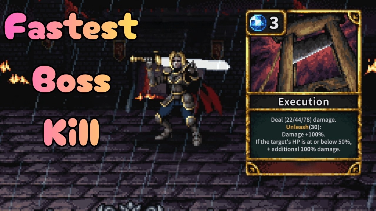 Execution Is All You Need to Erase This Final Boss!