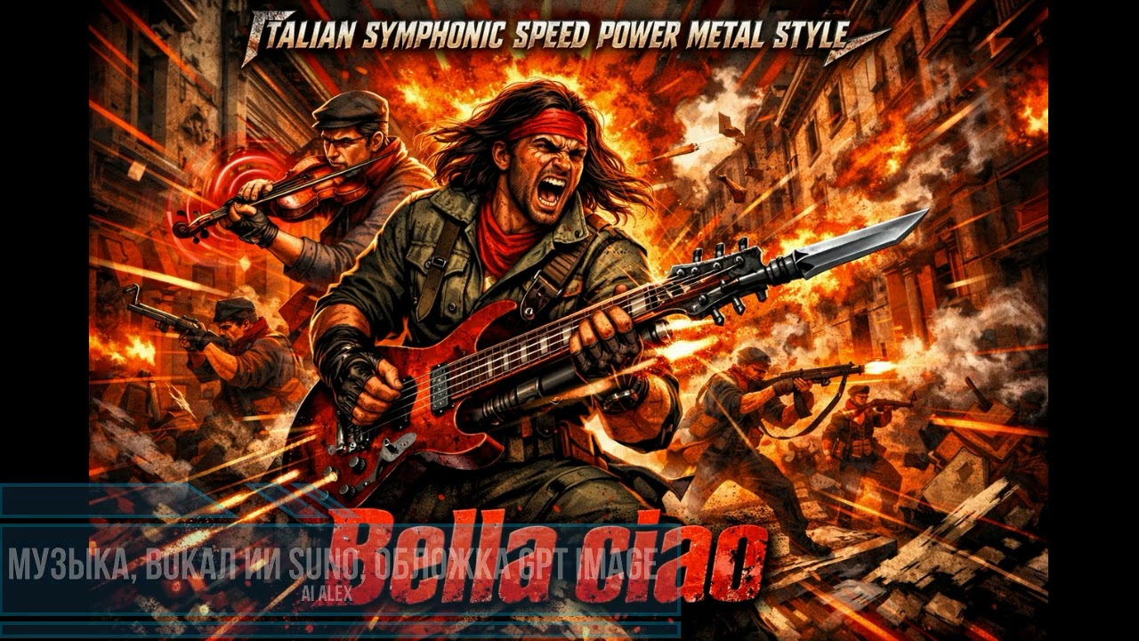 Белла чао (итальянский speed power metal}