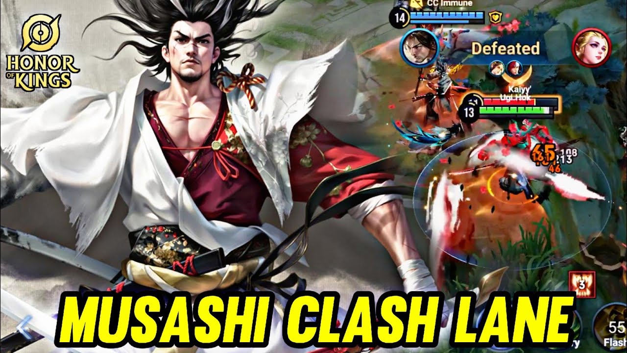 Honor Of Kings (Musashi) Musashi Clash Lane