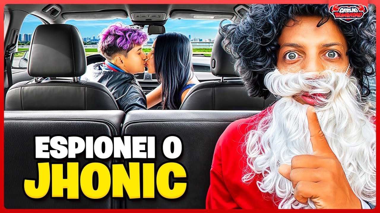 ME DISFARCEI DE MOTORISTA DE APLICATIVO - DESCOBRI UM SEGREDO SUPREENDENTEMENTE DO JHONIC 
