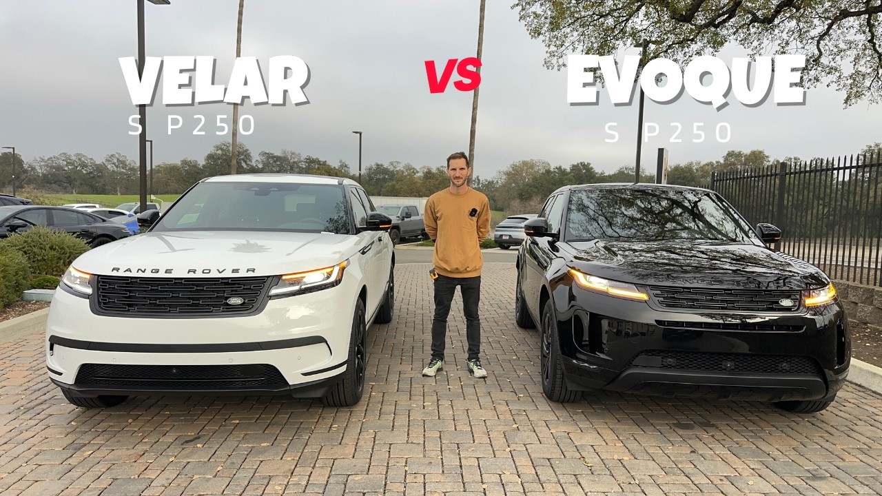 Comparison 2026 Range Rover VELAR vs EVOQUE