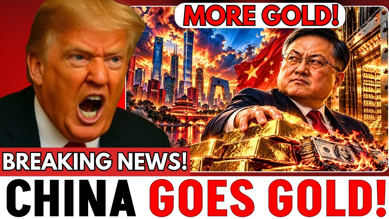 BREAKING! China Buys 23 Tons of Gold in a Month as the Dollar Loses Ground