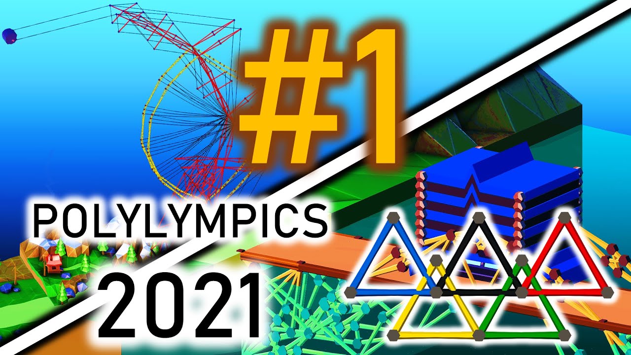 [FULL RECAP!] How I got FIRST PLACE in the Polylympics 2021! | Poly Bridge 2 Polylympics 2021