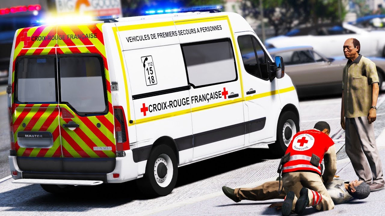 [GTA 5] CARENCE DE TRANSPORT SANITAIRE | CROIX-ROUGE FRANÇAISE #81
