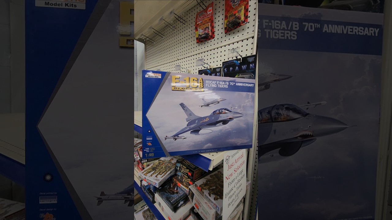 Oto rozpakowanie nowego modelu samolotu F-16 A B Block 20 firmy Kinetic! #modelplane #f16