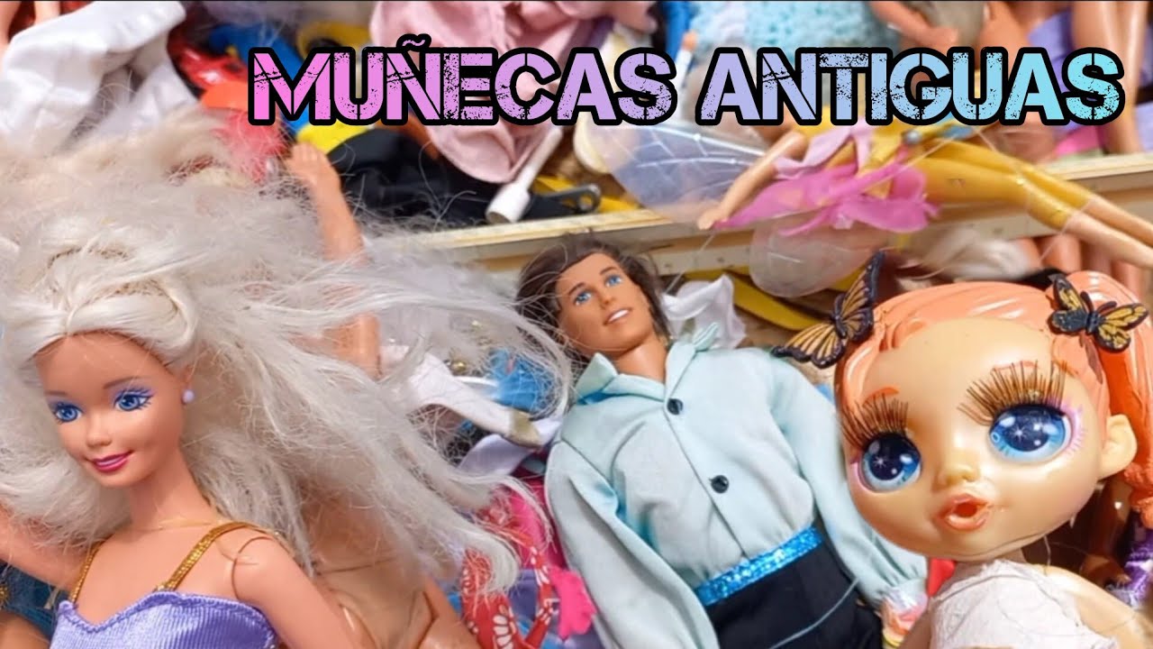 Ropa de Barbie y juguetes antiguos en el #tianguis