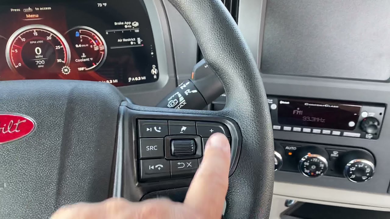 Peterbilt Digital Dash
