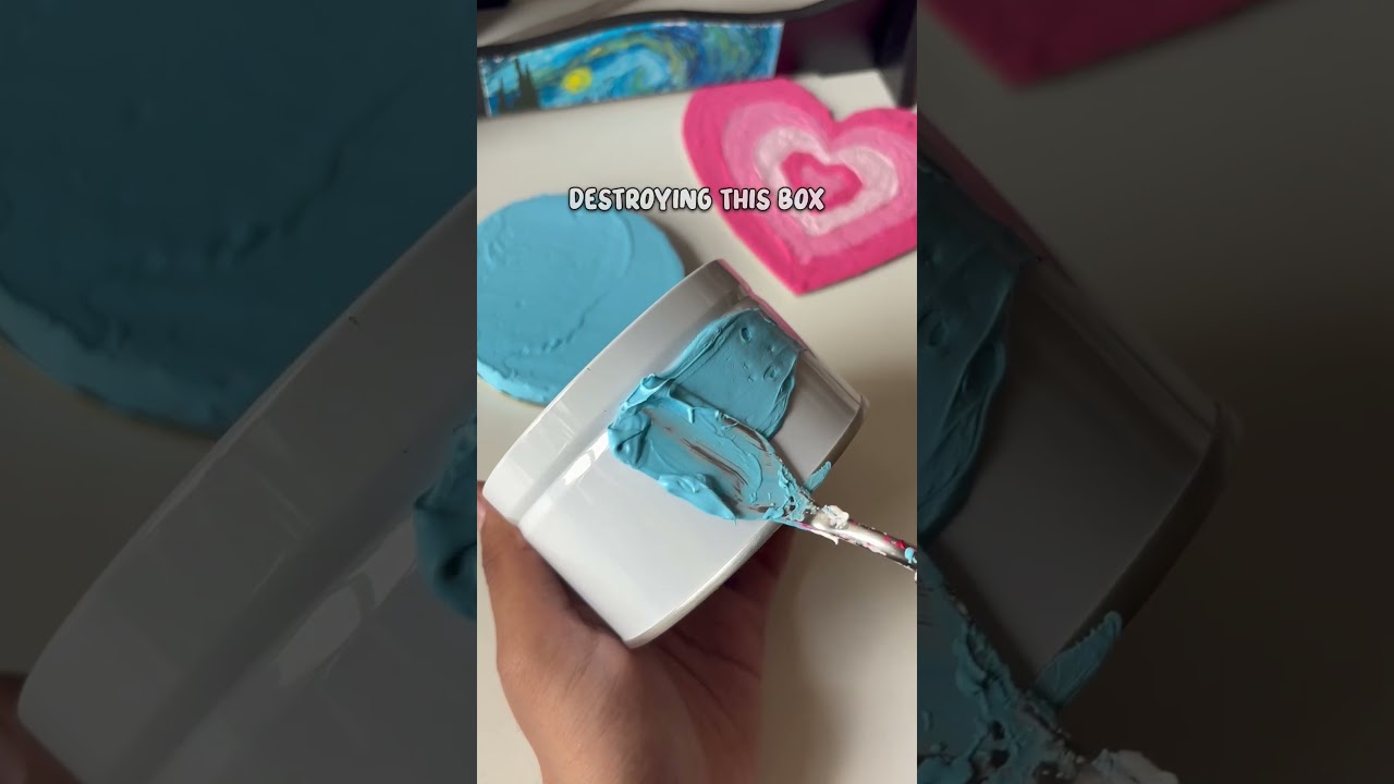 DIY fake cake box, decor ideas, subscribe for more