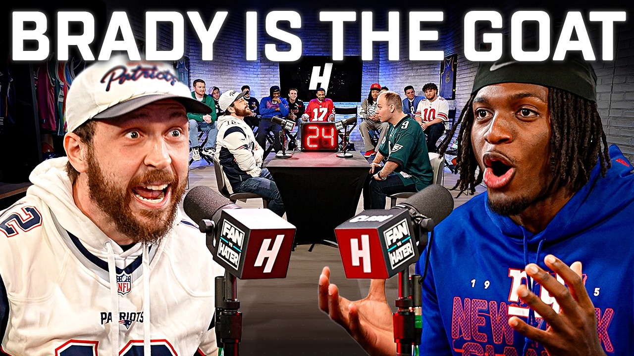 1 Tom Brady Fan VS 10 Brady Haters!