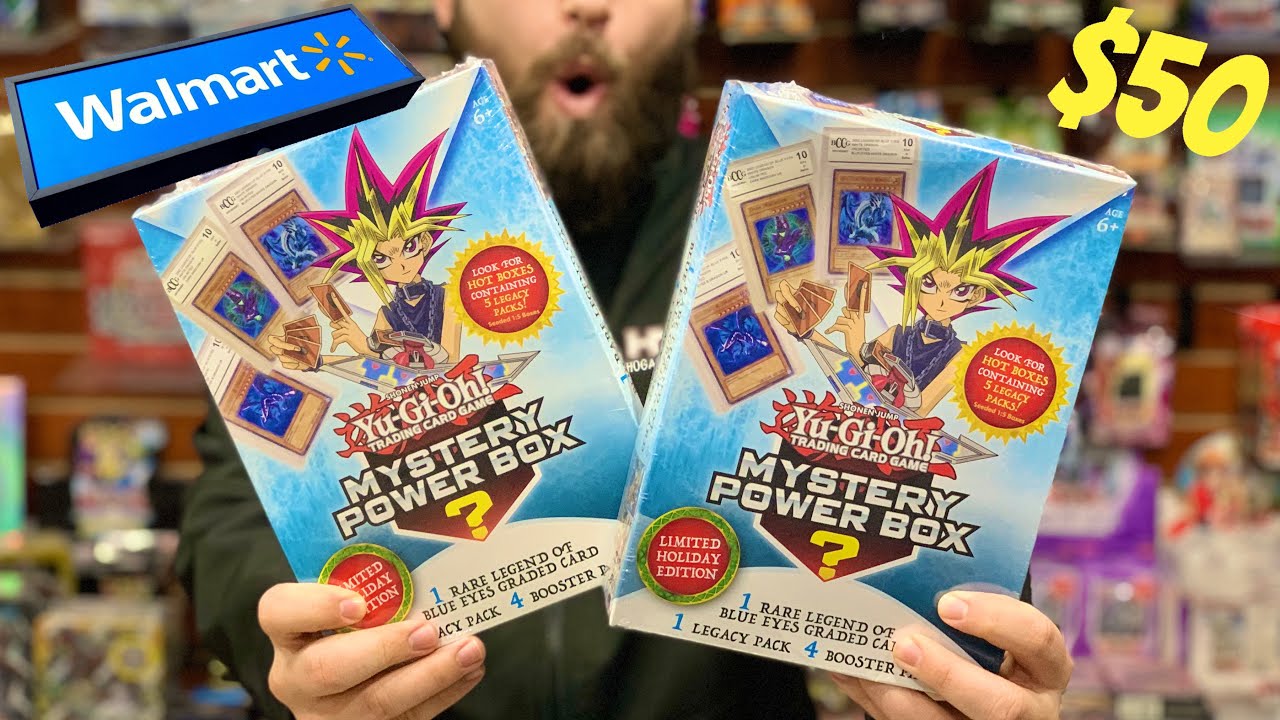 ЧЕЛЛЕНДЖ С WALMART НА $50: Yu-Gi-Oh! №2 | Распаковка MYSTERY POWER BOX: ПРАЗДНИЧНЫЙ ВЫПУСК!