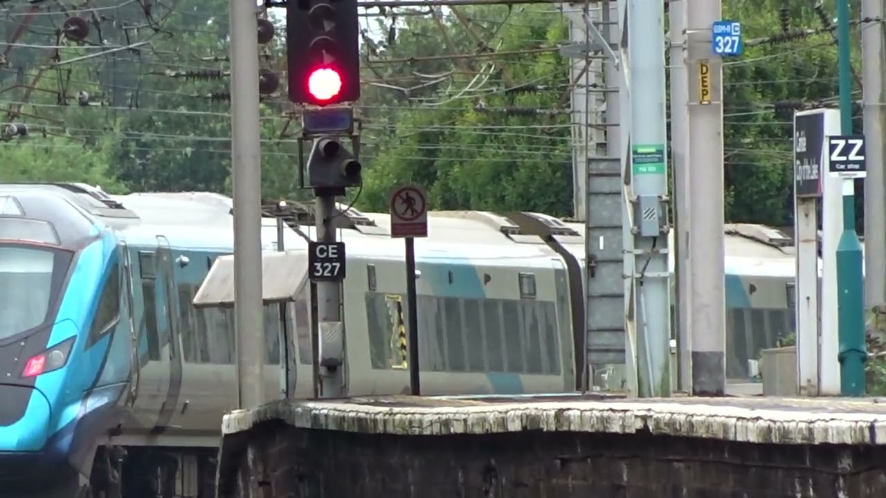 The Class 397 'Civity' TransPennine Express (Nova 2) No.397009 was leaves from P3 at Carlisle.
