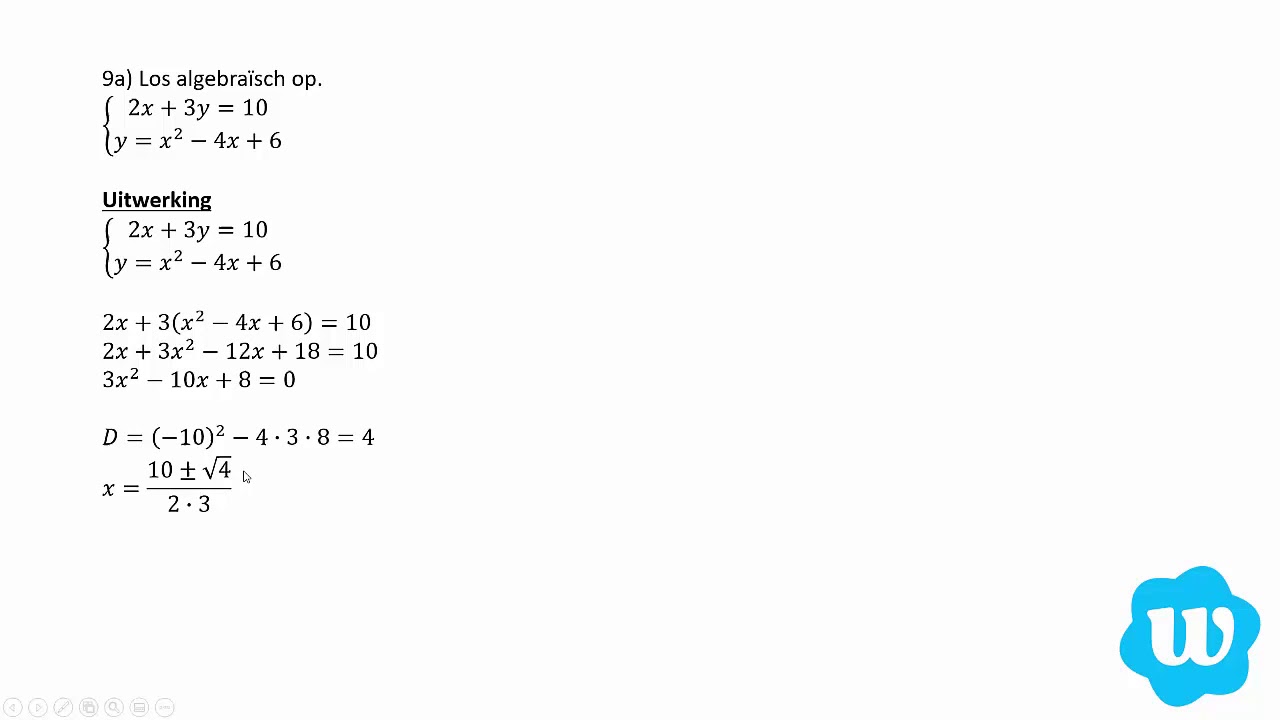 Opgave 9a