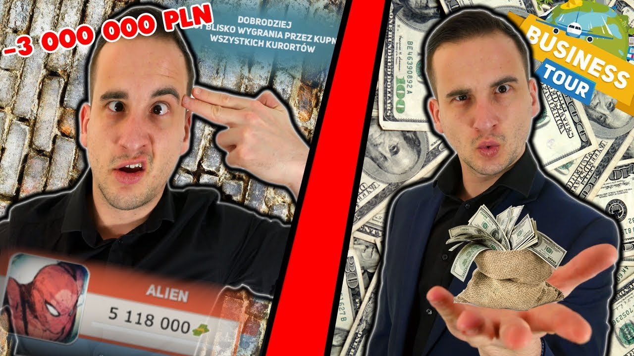 JAK STRACIĆ 3 000 000 I NADAL POKONAĆ KONKURENCJE!? || BUSINESS TOUR (z: Alien, Plaga, Bladii)