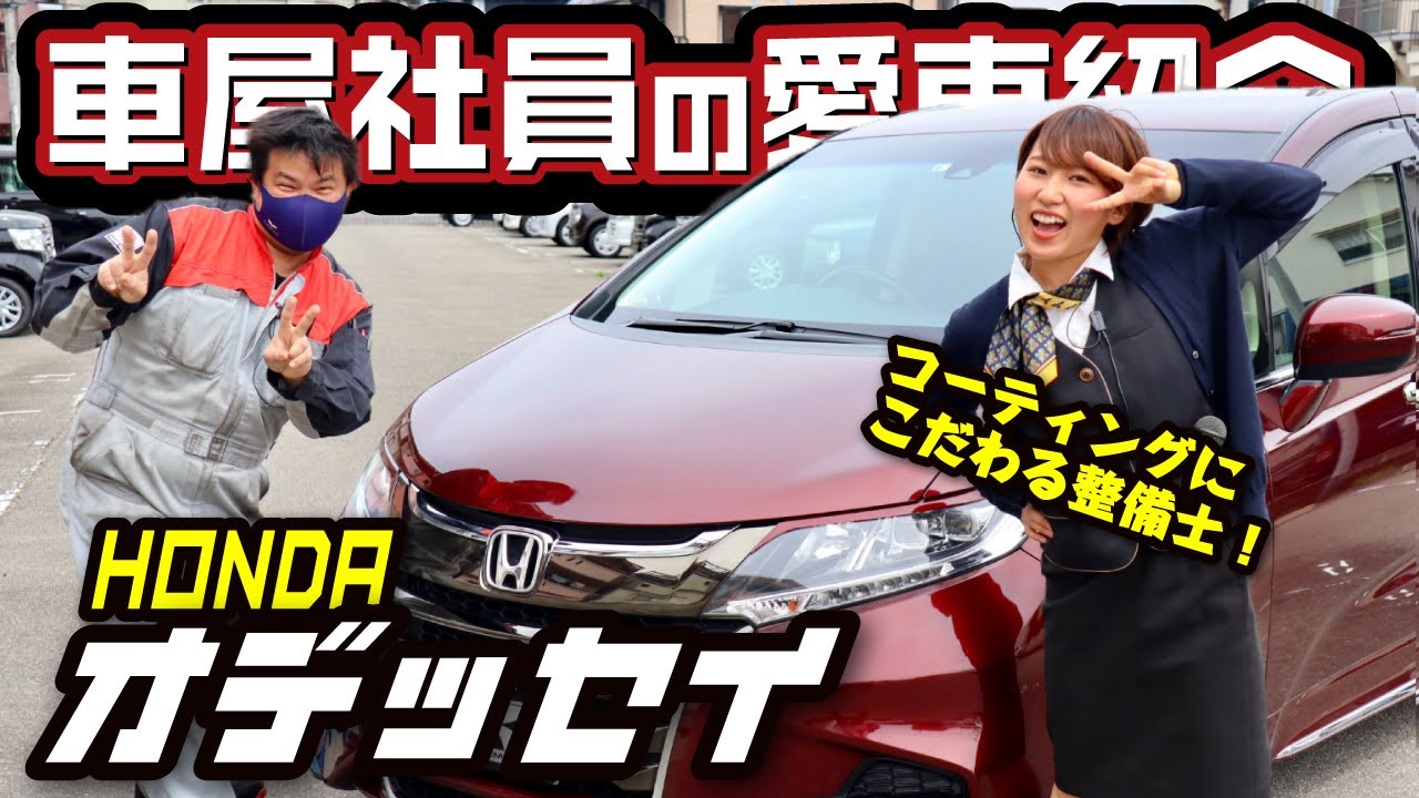 【ホンダオデッセイが愛車】車屋スタッフの正直レビュー！内装＆外装＆カスタムをご紹介！コーティングにこだわる整備士！HONDA　アブソルート