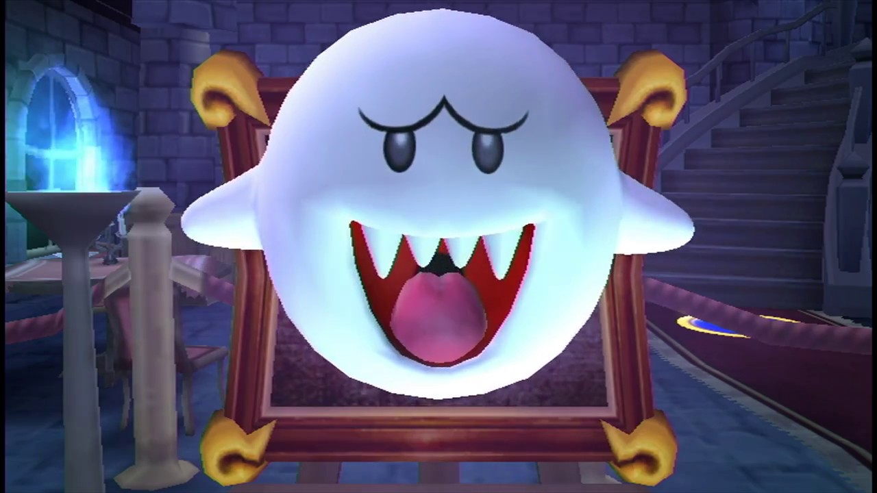Mario Party 9 - Party Mode #1 - Mario vs Luigi vs Peach vs Daisy - Boo's Horror Castle