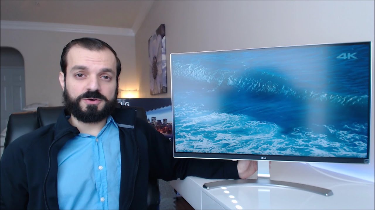 LG 27UD68 -W 4K IPS Monitor Unboxing & Review
