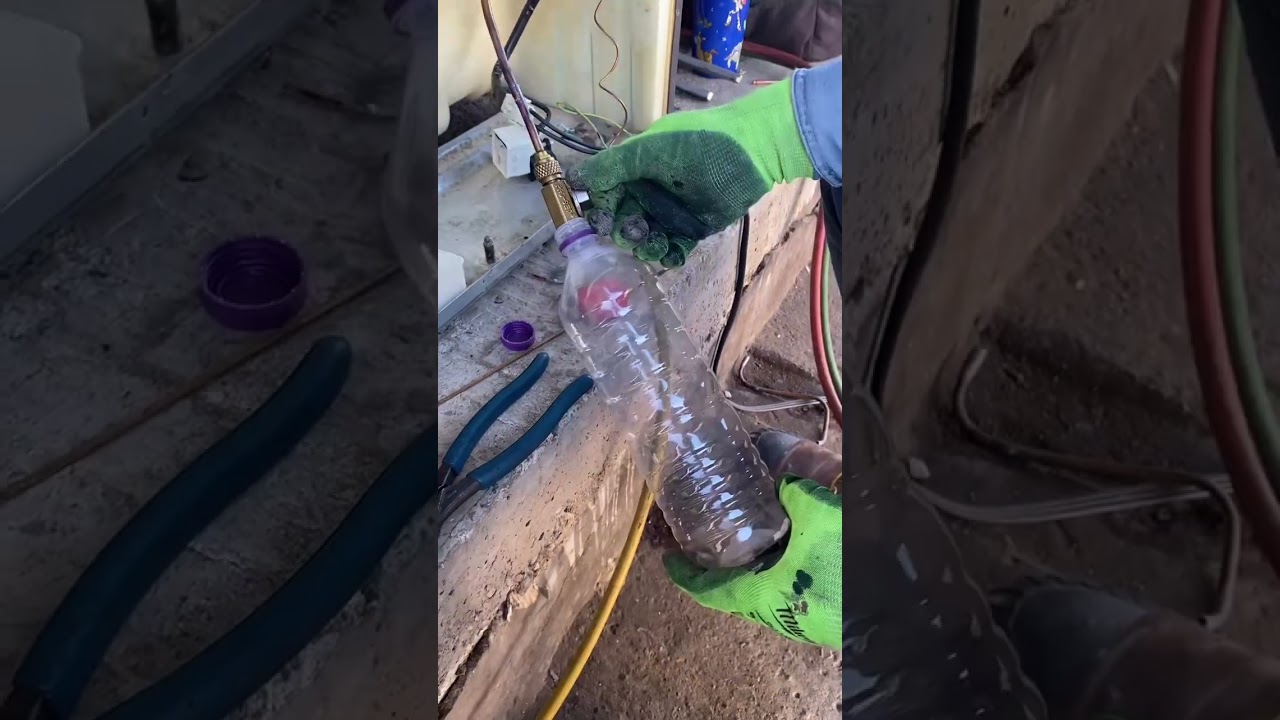 Instalacion de compresor refrigerador 