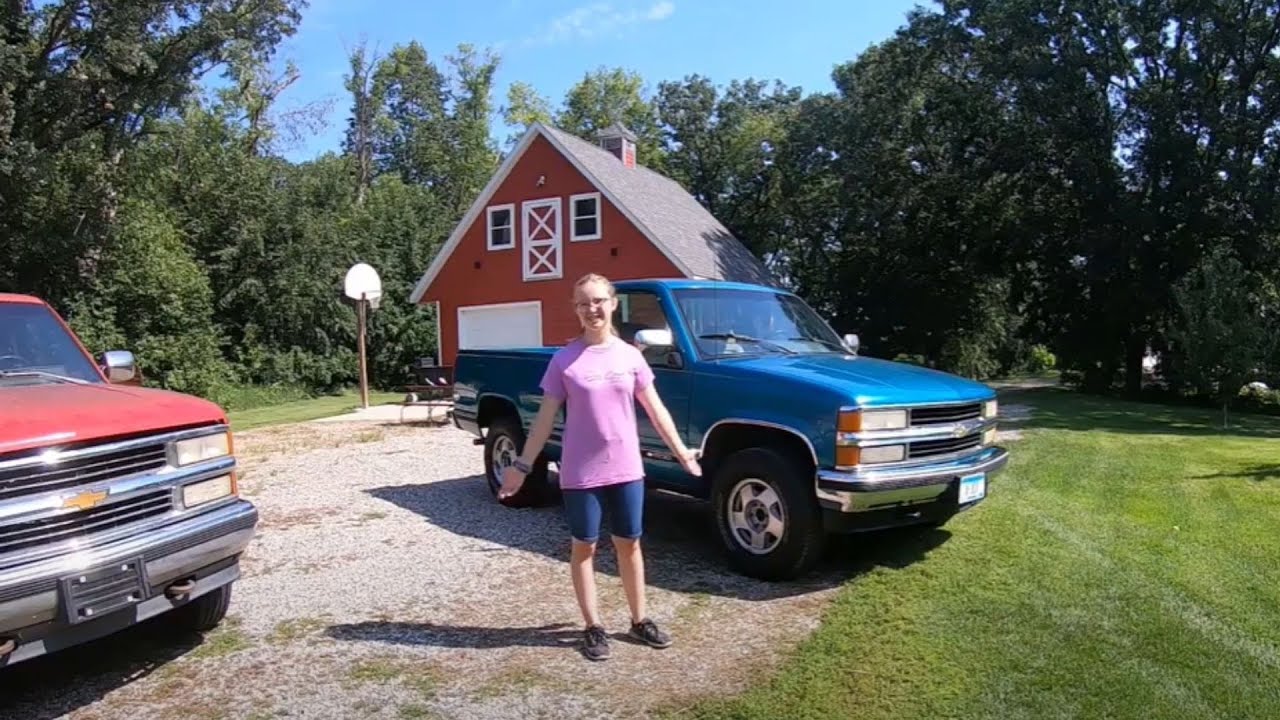 OBS 1994 Chevy Silverado short box auto to manual swap. (Part 1)