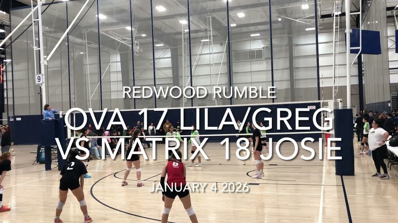 OVA 17-1 Lila/Greg vs Matrix 18 Josie - Redwood Rumble - January 4 2026