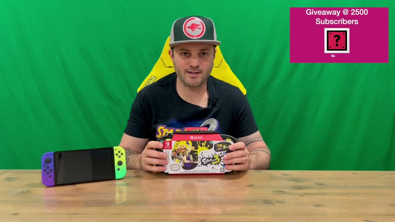 Ep 1642 - Limited Edition Nintendo Switch Splatoon 3 Game Traveler Deluxe Case Unboxing