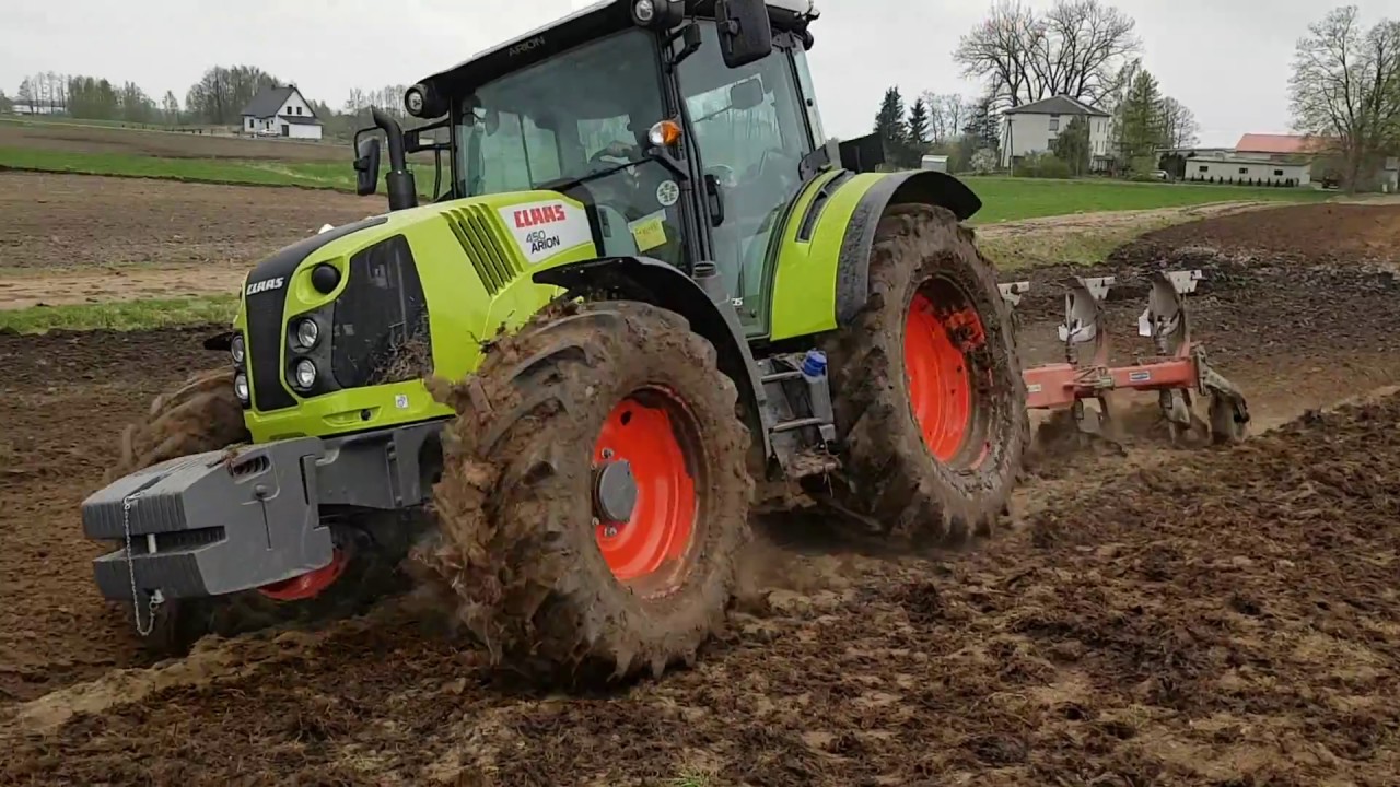 Claas Arion 450 + Kverneland F160