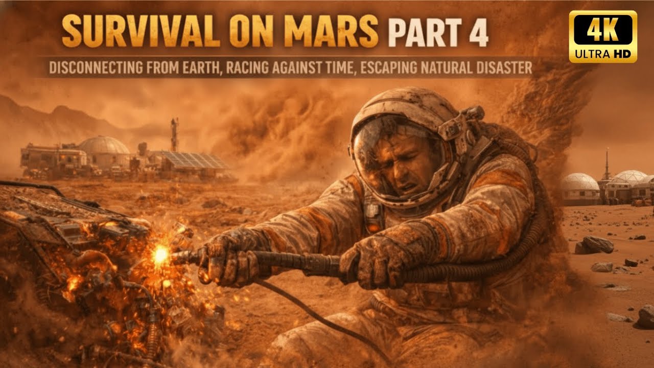 Survival on Mars Part 4: Disconnecting from Earth, Racing Against Time, Escaping Natural Disaster.