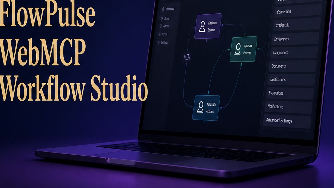 FlowPulse &mdash; WebMCP Human-Agent Workflow Demo