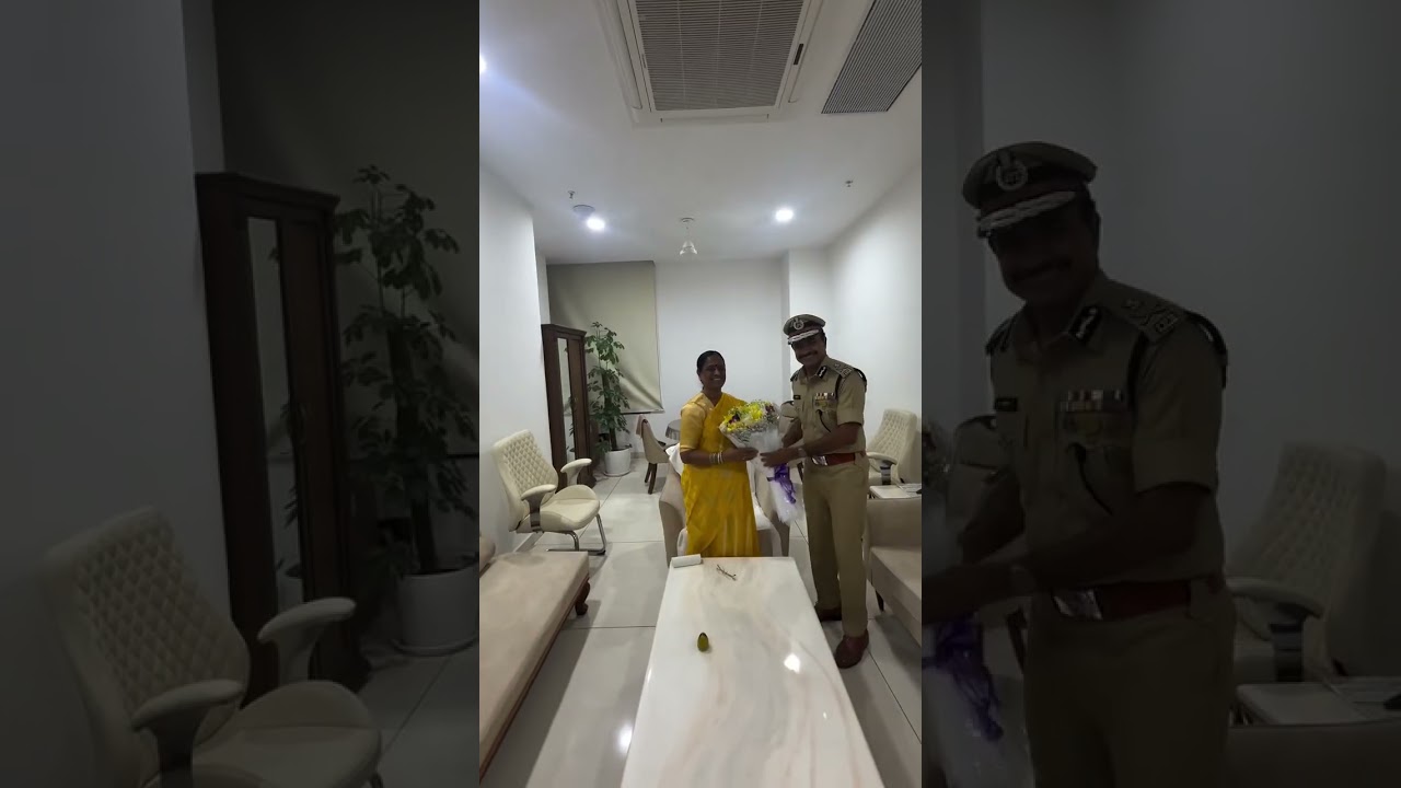 Telangana new DGP meet konda Surekha madam