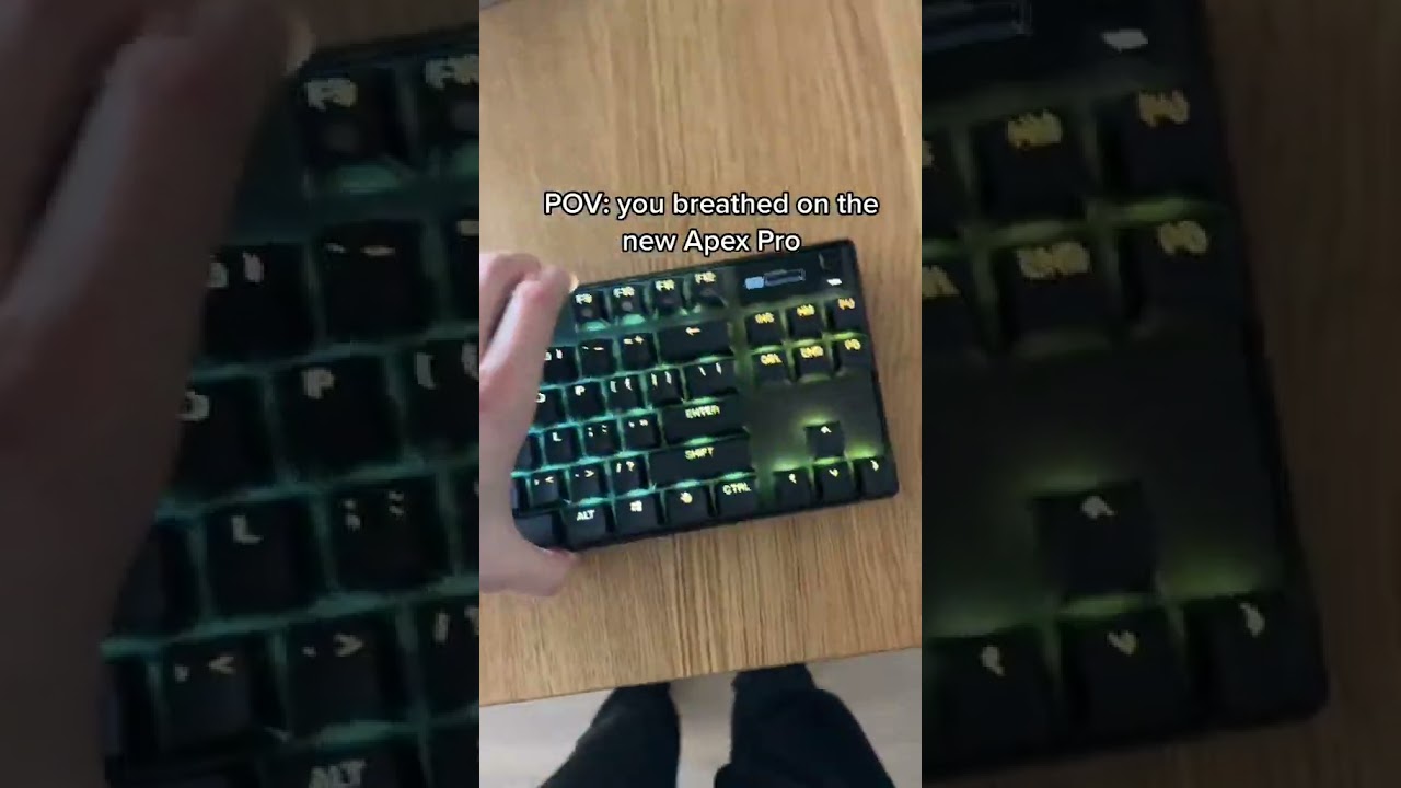 #шорты от новой Apex Pro TKL WL #steelseries #gamingkeyboard #keyboard #pcgaming