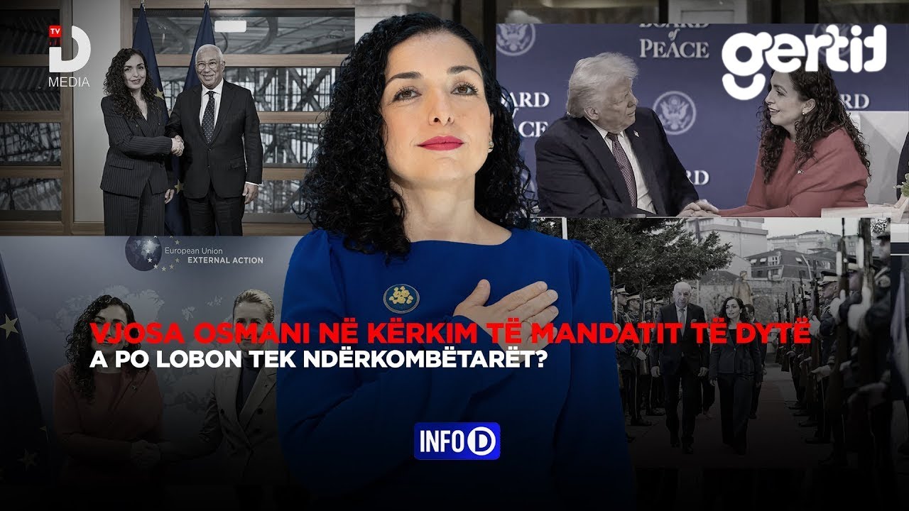🔴VJOSA OSMANI NË KËRKIM TË MANDATIT TË DYTË – A PO LOBON TEK NDËRKOMBËTARËT?| INFO D  | DTV Media