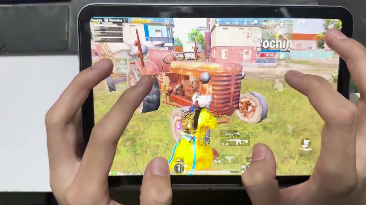 iPad Mini 6 PUBG Handcam - Insane Gyro Control!