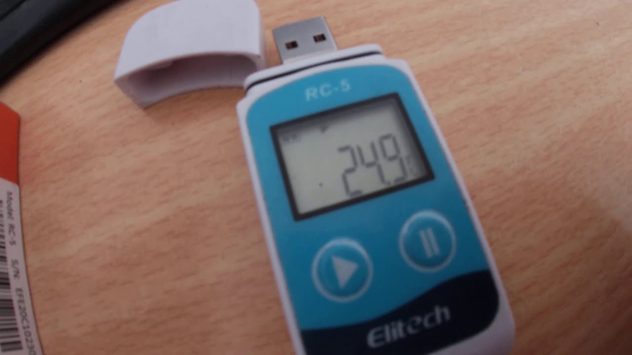Temperature Data Logger RC-5 или как узнать температуру внутри теплицы....
