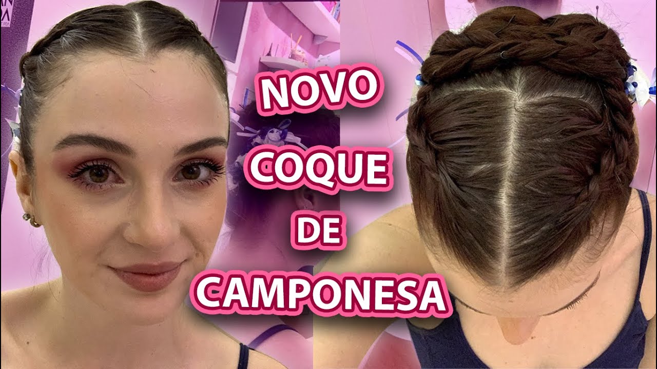 COQUE DE CAMPONESA 2.0 - TUTORIAL! | Luiza Corti