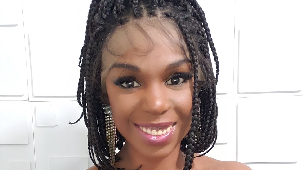 Peruca Lace Front 4X4 Trança Chanel - DIVANDO LACE WIG
