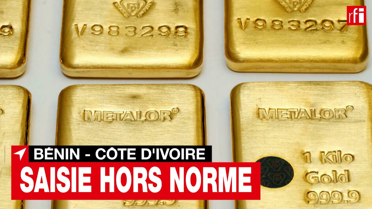 La douane ivoirienne saisit 2 millions d'euros & 84 kg d'or sur deux passagers venant du Bénin • RFI