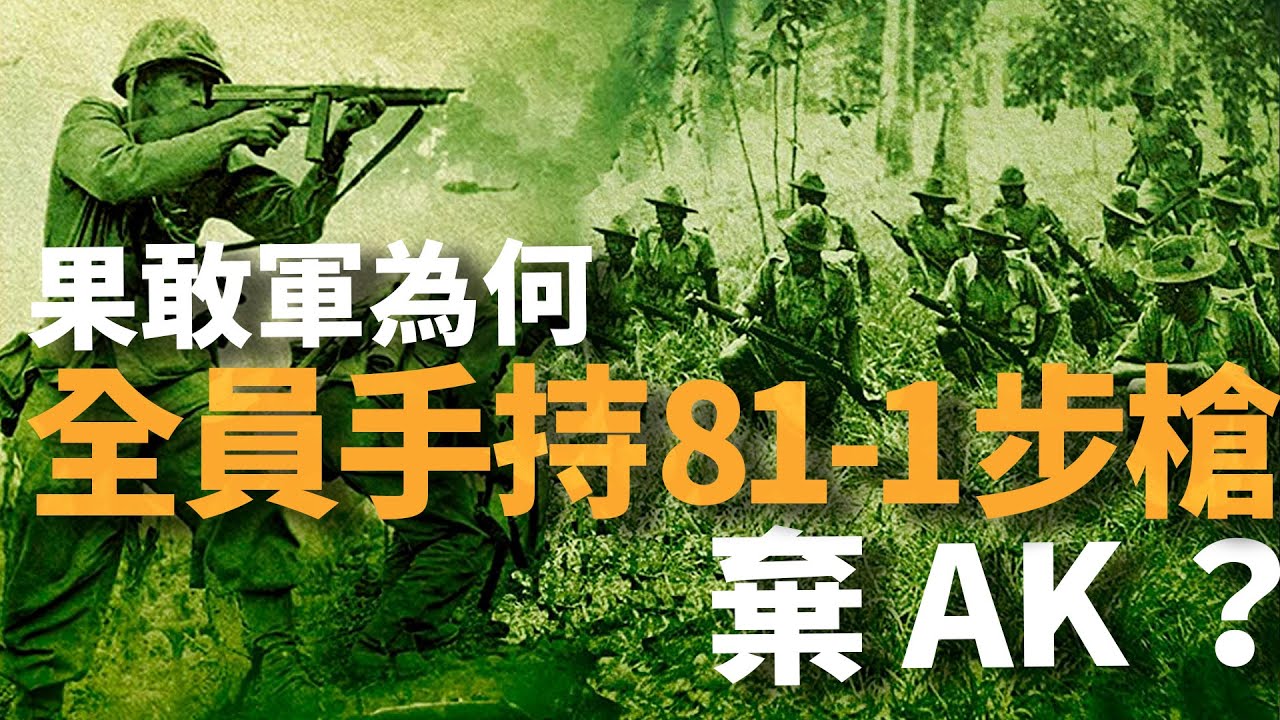 這屆果敢同盟軍變聰明了，全員手持81-1步槍，拋棄ak47，叢林殺敵，以一當百