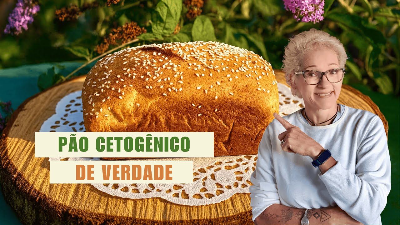 P&atilde;o Keto (Cetog&ecirc;nico): sem farinha, sem gl&uacute;ten e cheio de sabor!