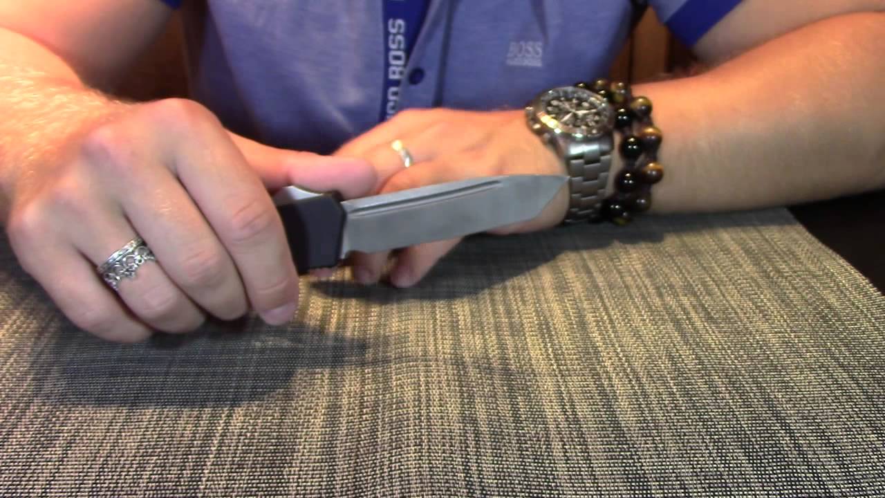 обзор Microtech Scarab executive