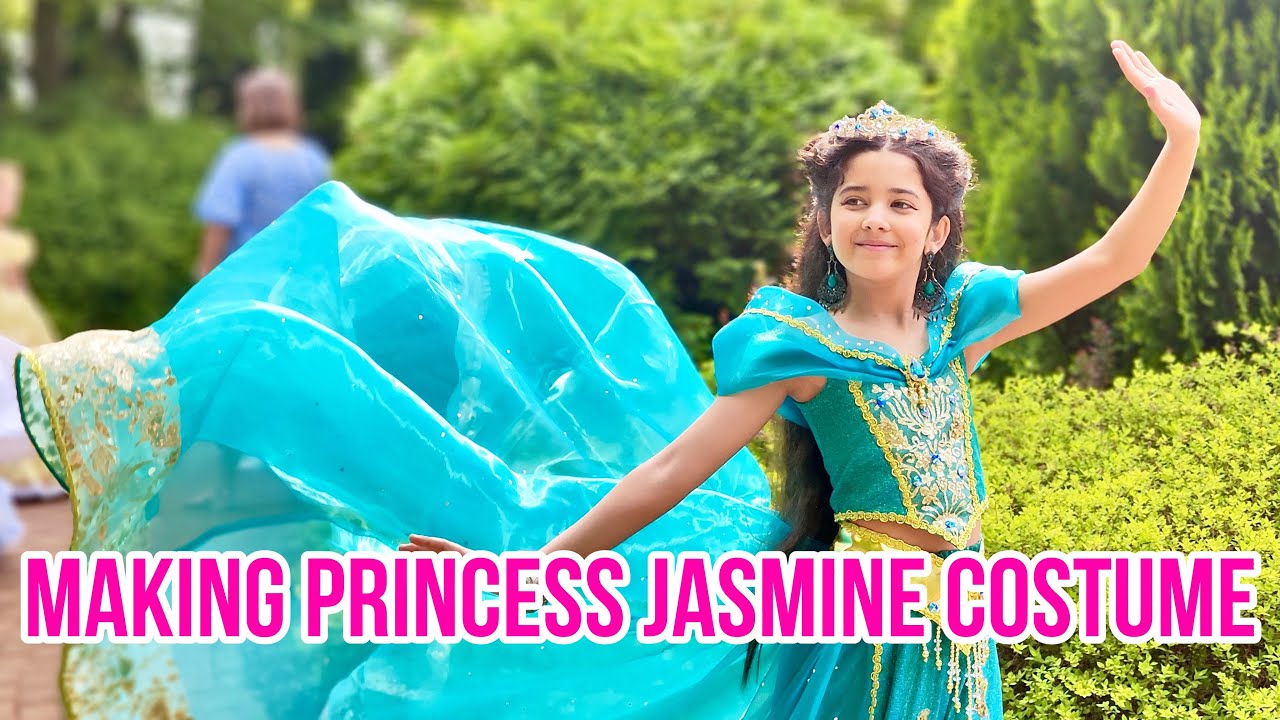 Making Jasmine costume🧞‍♀️ by Yaffie Dreams