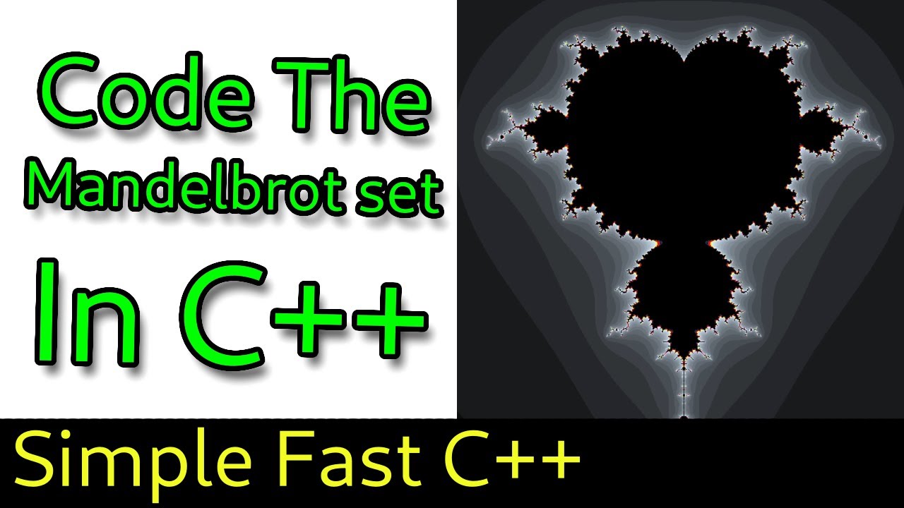 Mandelbrot Set In C++ with SDL2 Tutorial 👨‍💻️ | Project in 50 lines of code